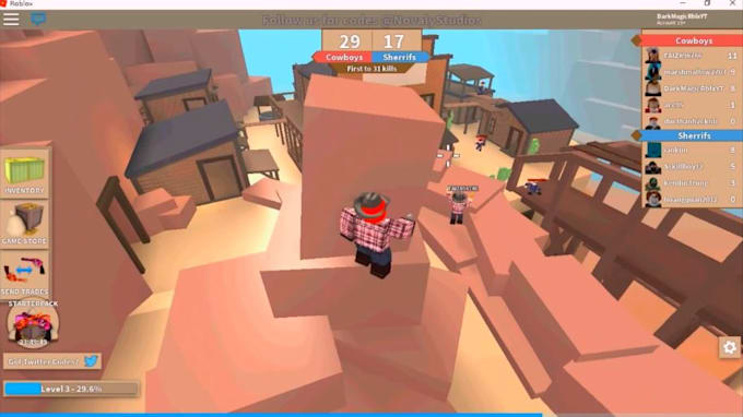 Gig Preview - Script roblox game,lua programmer,roblox map,lobby game,strategy,clicker,fps,rpg