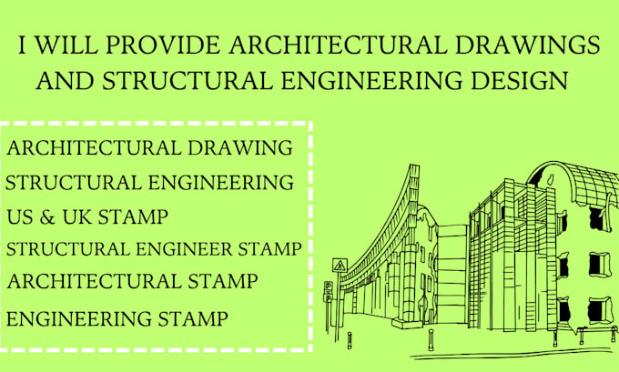 Gig Preview - Provide structural engineering and architectural design and drawings