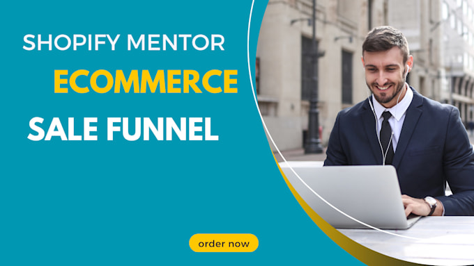 Gig Preview - Be your shopify ecommerce mentor