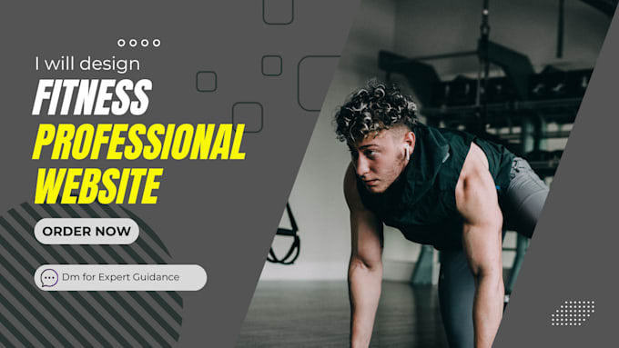 Bestseller - fitness professional website gym website health and fitness coach website