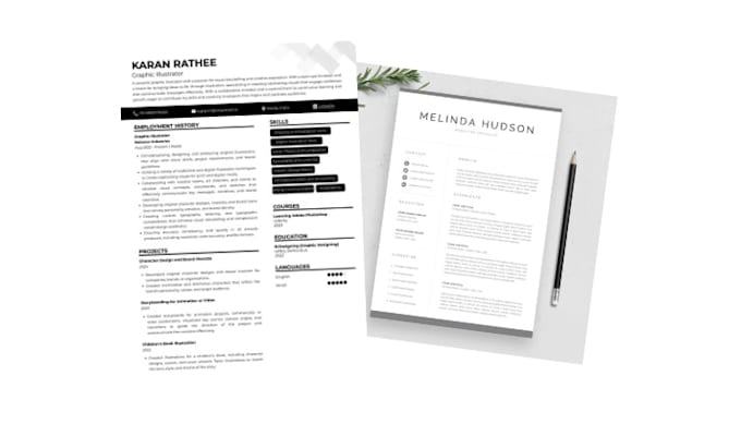 Gig Preview - Write a professional resume that stands out to employers