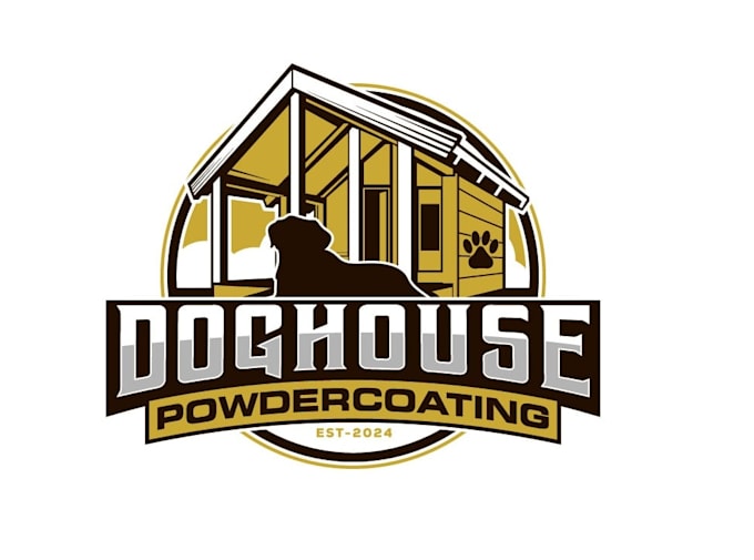 Gig Preview - Create an unique dog house logo