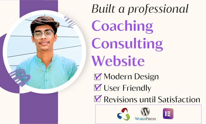 Gig Preview - Create lifecoaching counselling website consulting and training website