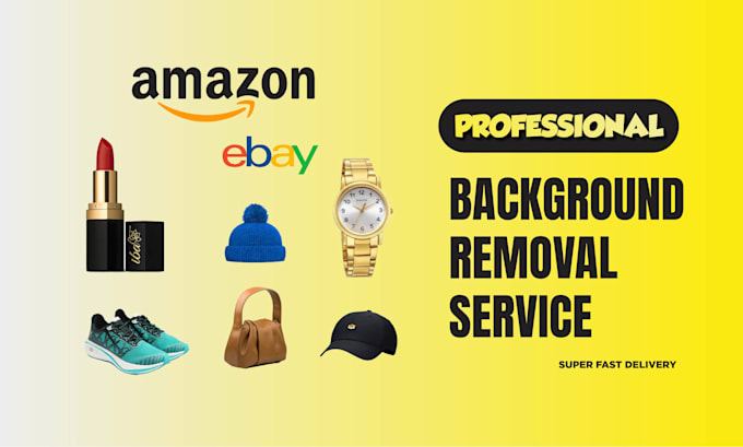 Gig Preview - Do background remove amazon, shopify, ebay product images