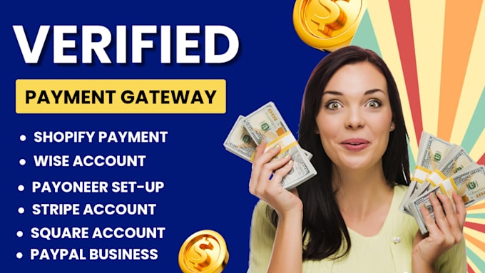 Bestseller - setup verified  shopify payment gateway stripe paypal klarna payoneer revolute