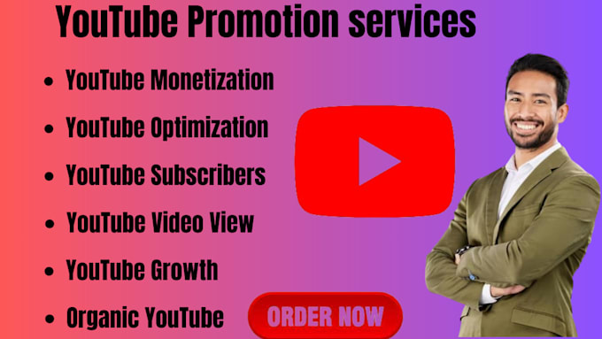 Gig Preview - Do organic youtube promotion channel growth manager SEO expert for acti audience