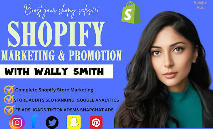 Gig Preview - Boost shopify sales dropshipping marketing and shopify promotion