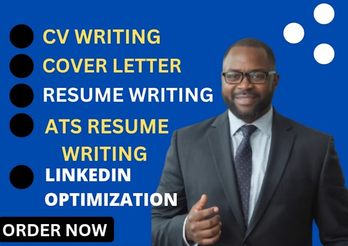 Gig Preview - Craft resume, cv, cover letter and linkedin optimization