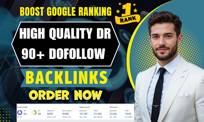 Bestseller - boost your online presence with dr 90 niche relevant backlinks