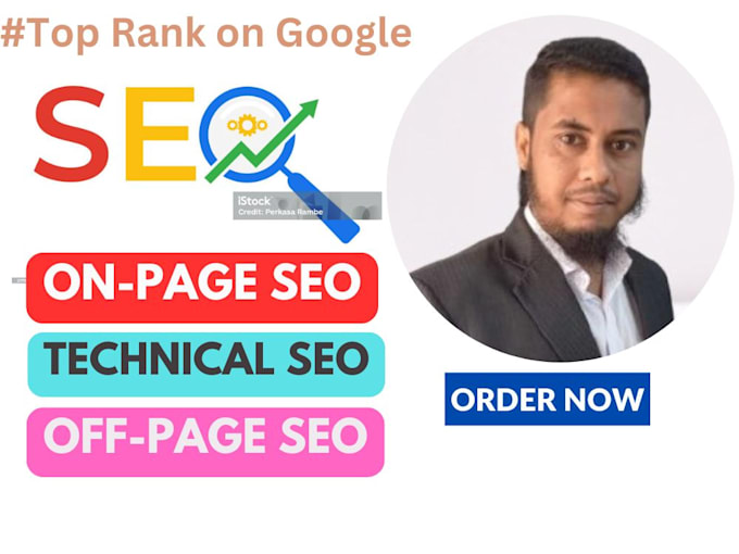 Gig Preview - Do monthly on page and off page SEO with technical optimization