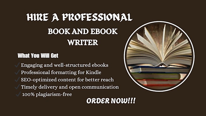 Bestseller - be your ebook writer ghost book writer self help ebook writer