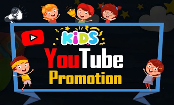 Gig Preview - Do organic USA youtube kid video promotion USA kid channel promotion