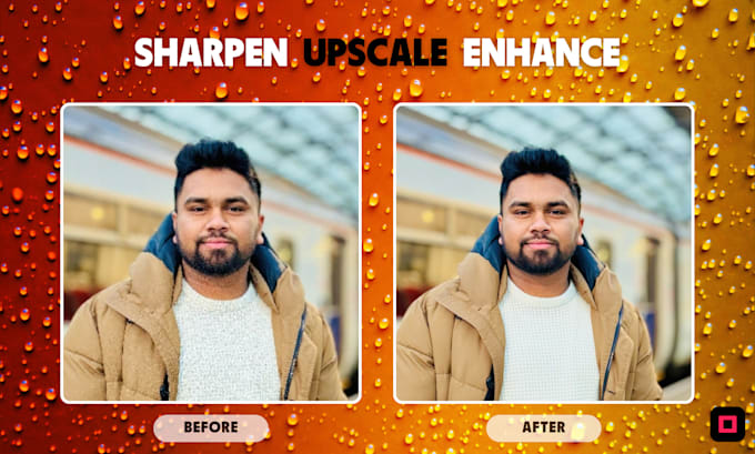 Gig Preview - Enhance, sharpen, and upscale your photos with topaz gigapixel and photo ai