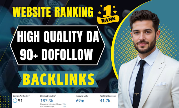 Gig Preview - Provide guest post da 90 plus dofollow backlinks