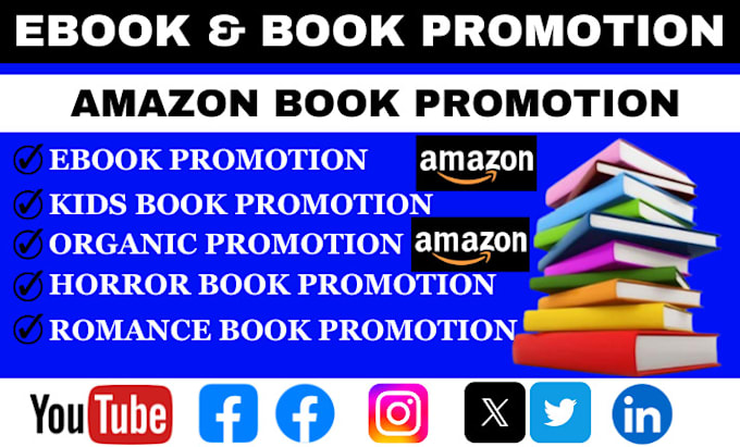 Gig Preview - Do amazon book marketing ebook promotion children book marketing amazon kdp pro