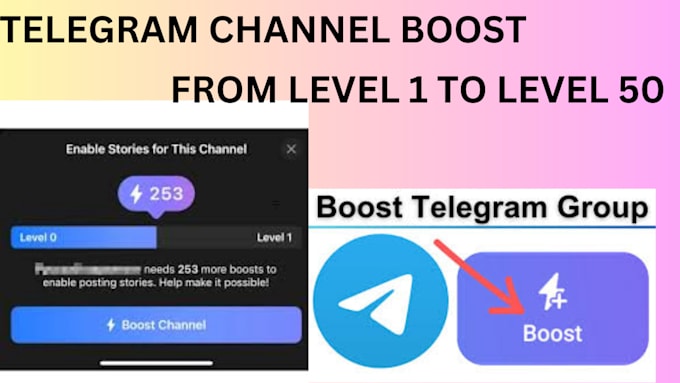 Gig Preview - Telegram  promotion, boost your telegram channel from level 1 to level 50