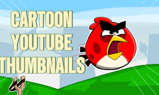 Bestseller - draw cartoon youtube thumbnails in any style