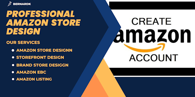 Gig Preview - Create your amazon brand store or storefront design