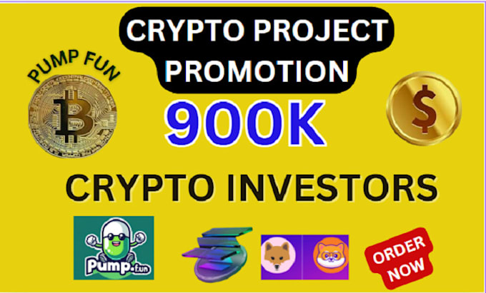 Gig Preview - Crypto coins promotion, x marketing pump fun token solana memes coin promotion