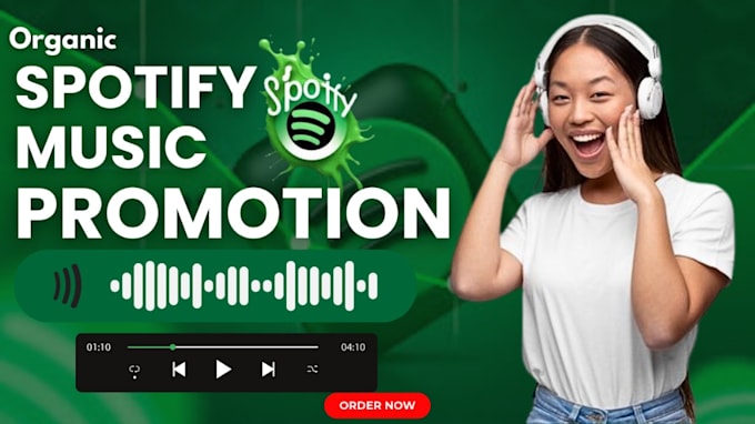 Gig Preview - Promote your spotify music with marketing campaign for streamers