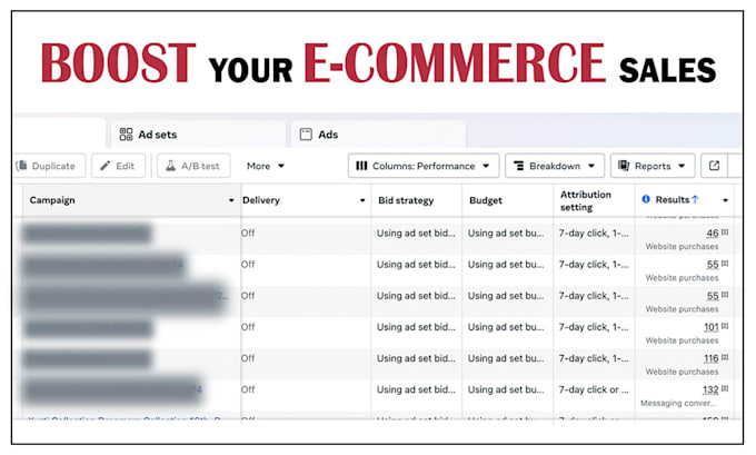 Bestseller - boost your ecommerce sales with facebook ads