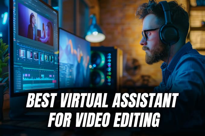 Gig Preview - Be your professional video editing virtual assistant