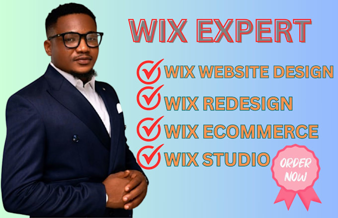 Bestseller - do wix website design wix website redesign wix website development wix studio