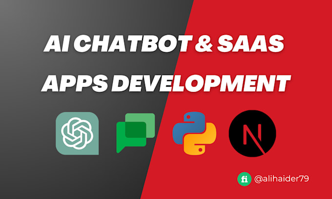 Gig Preview - Develop ai chatbot ai website ai saas ai app using chatgbt