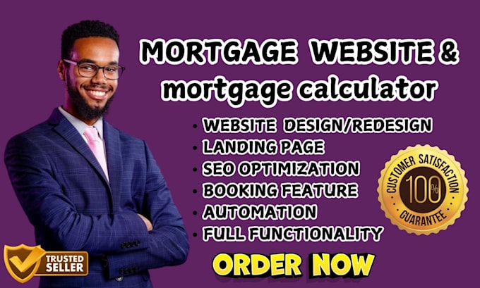 Bestseller - design mortgage website mortgage loan website website mortgage calculator