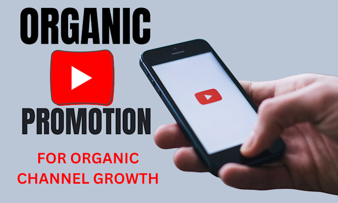 Gig Preview - Do organic youtube promotion video channel promotion for organic growth