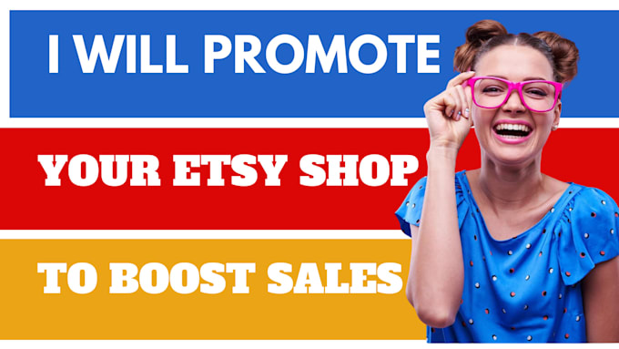 Gig Preview - Etsy shop promotions campaign to boost your sales etsy marketing etsy seo