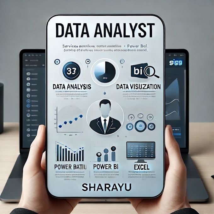 Gig Preview - Clean visualize create pivot charts w excel and power bi dashboards