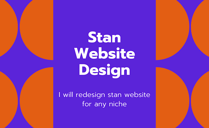 Gig Preview - Do stan website stan marketing stan product listing redesign stan website