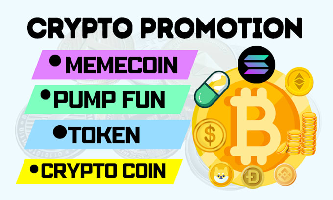 Gig Preview - Do pump fun promotion for crypto coin promotion solana memecoin token crypto ico