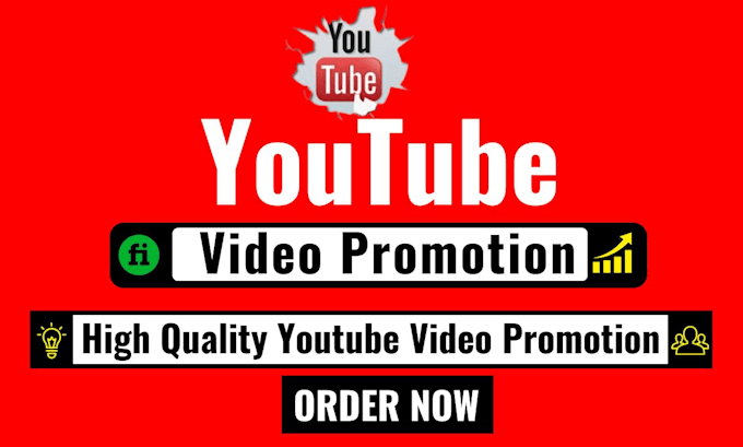 Gig Preview - Do organic youtube video promotion