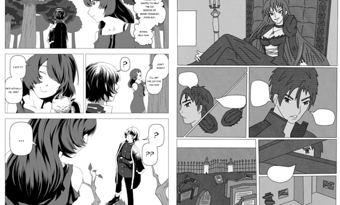 Bestseller - draw comic in manga or anime style based on your script