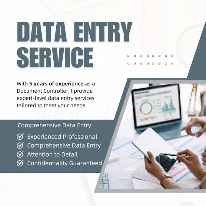 Gig Preview - Provide expert data entry services