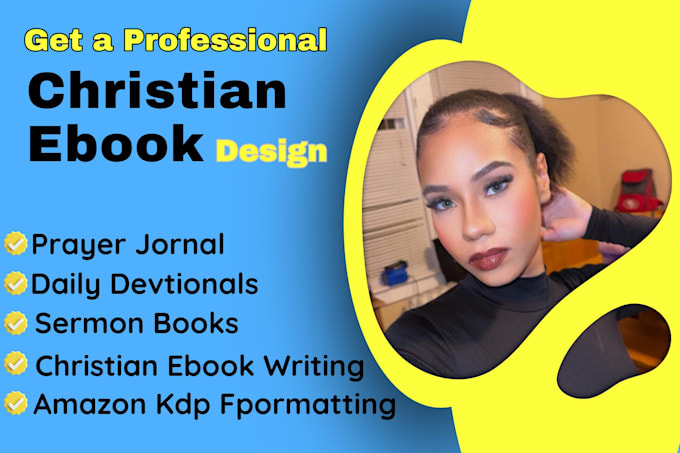 Gig Preview - Design christian devotional ebook, amazon christian ebook, prayer ebook jornal