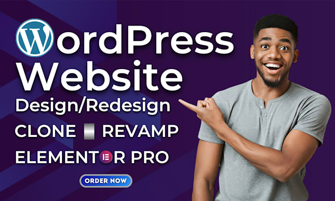 Bestseller - redesign, revamp, clone responsive wordpress websites design with elementor pro