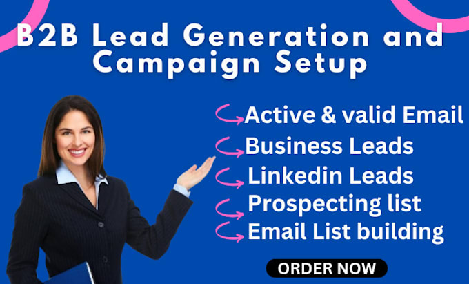 Gig Preview - Do your b2b cold email campaigns with instantly, listkit or lemlist