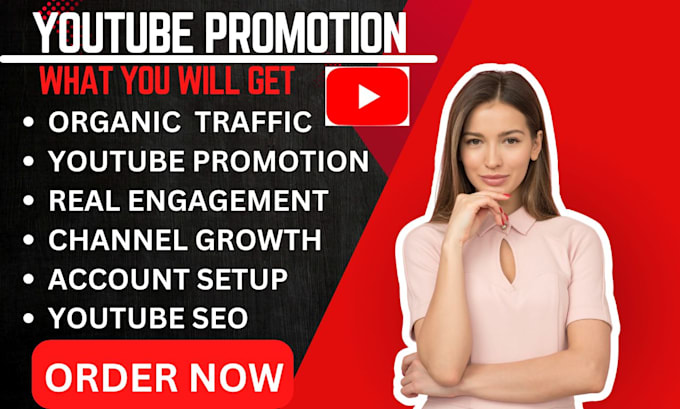 Bestseller - do organic youtube video promotion to go viral and monetization