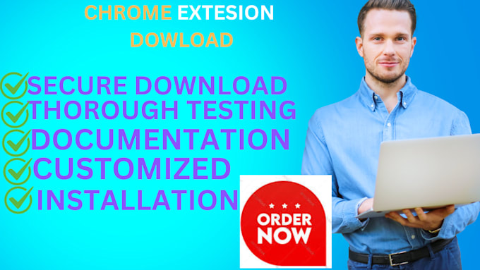 Gig Preview - Do chrome extension download, chrome promotion, chrome review, install