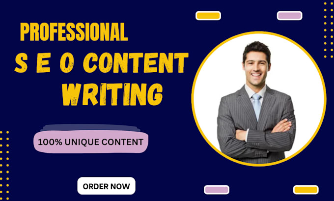 Gig Preview - Seo article writing, blog post writing, and content writing