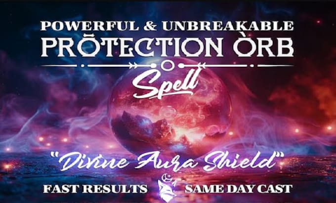 Gig Preview - Cast a protective shield spell to deflect negative energy, cleanse your aura