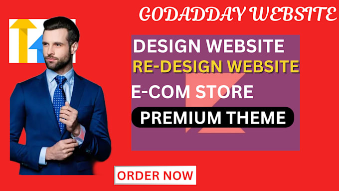 Gig Preview - Design ur godday ecommerce hostinger bluehost business wix shopify store lead