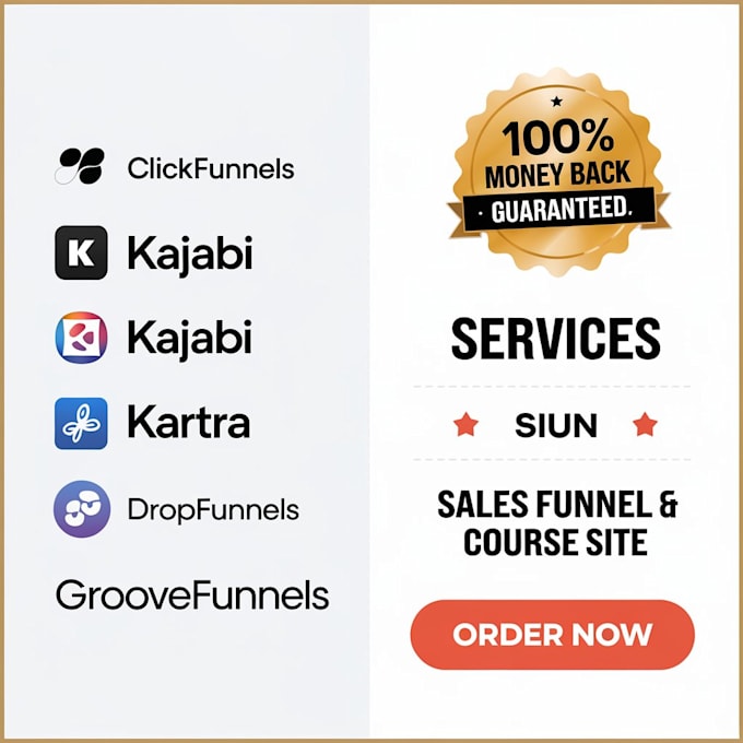 Gig Preview - Clickfunnels 2, kajabi, drop funnels, gohighlevel and automation expert, kartra