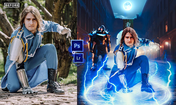 Gig Preview - Edit and retouch your cosplay photos professionally