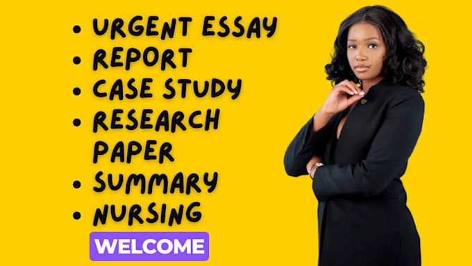 Bestseller - do urgent essay writing or research as an essay writer