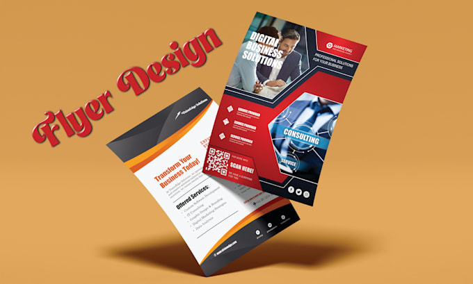 Gig Preview - Design a professional flyer for your business