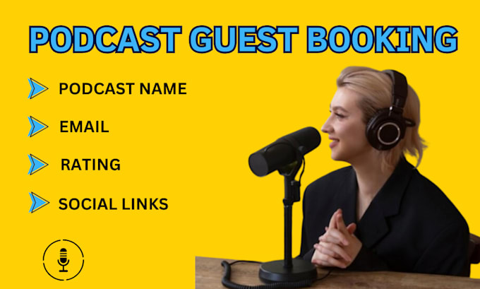 Bestseller - find podcast list for guest booking invitation